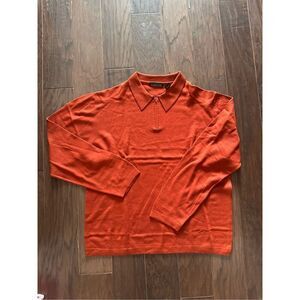 Lord & Taylor quarter zip men’s wool pullover size xl